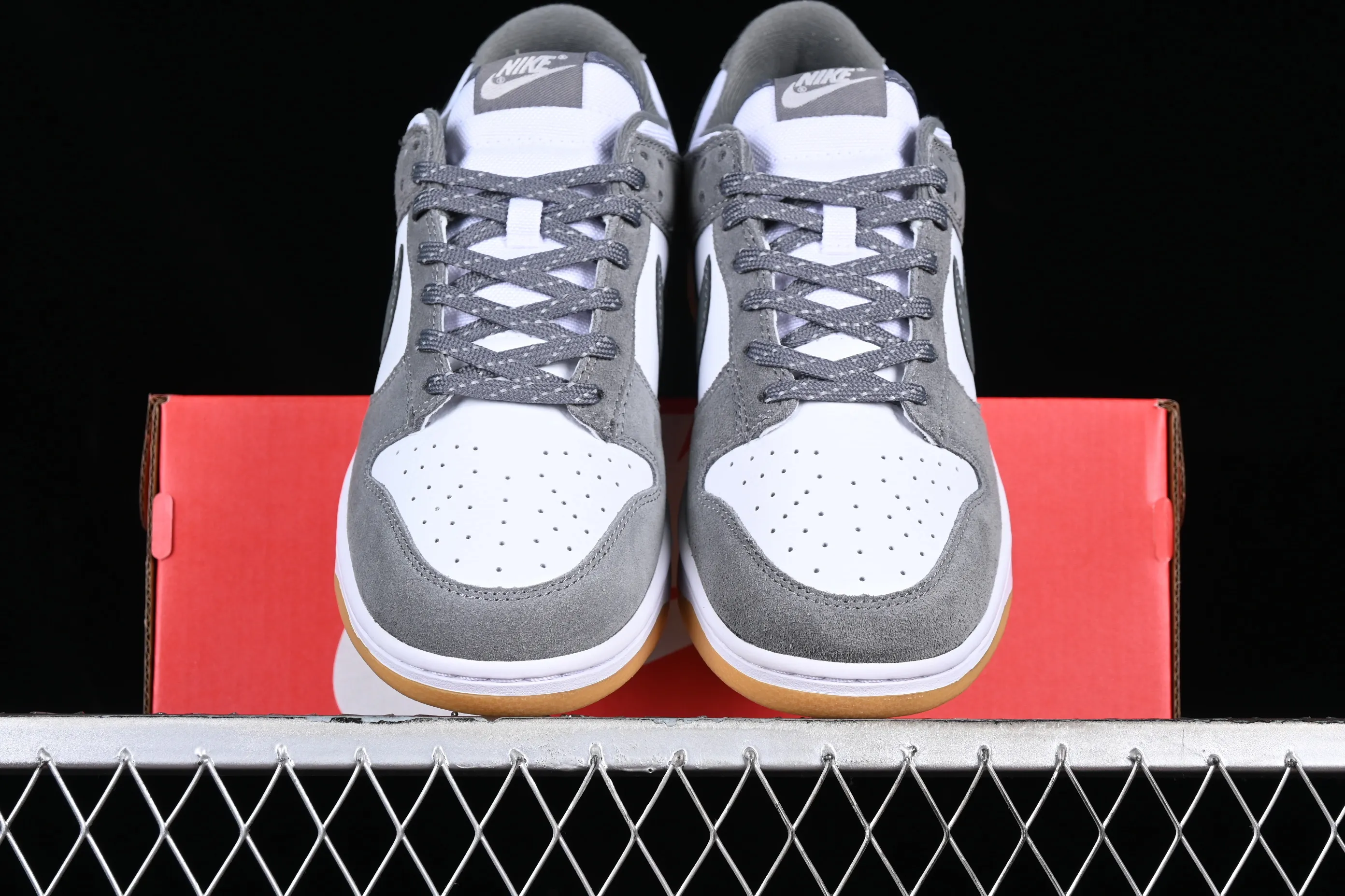 All categories Nk SB Dunk series Nk SB Dunk Low low-top sneakers Nk Dunk Low "Grey Gum" dark gray suede SB low-top casual sports skateboard shoes FV0389-100